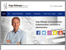 Tablet Screenshot of hugobelanger.com